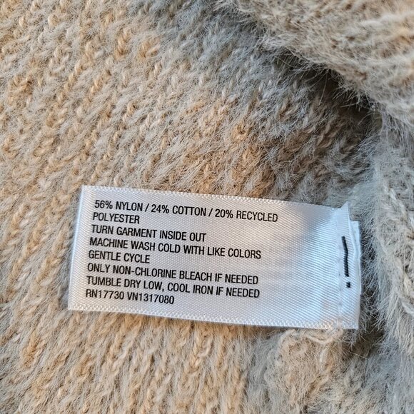 Knox Rose Women's Crewneck Feathered Pullover Sweater - Size XL - Picture 7 of 7